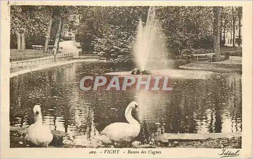 Cartes postales Vichy Bassin des Cygnes
