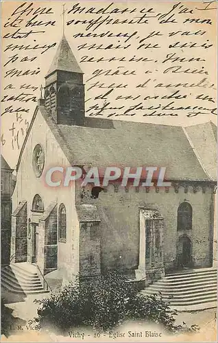 Cartes postales Vichy Eglise Saint Blaise