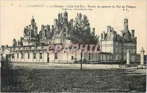 Ansichtskarte AK Chambord le Chateau (Cote Sud Est)