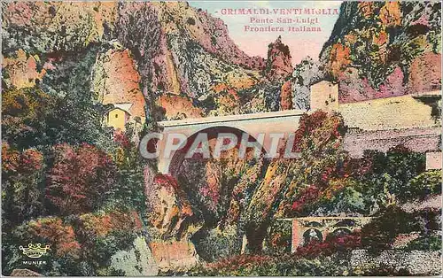 Cartes postales Grimaldi Ventimiglia Ponte San Luigi