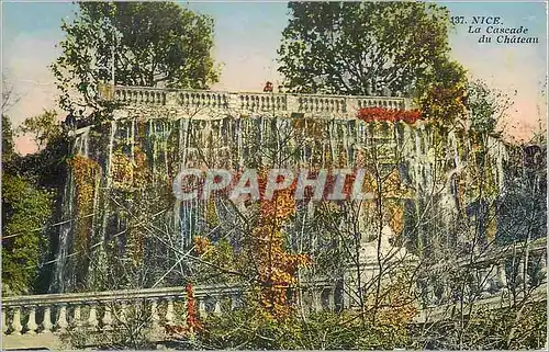 Cartes postales Nice la Cascade du Chateau