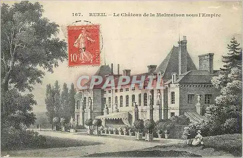 Cartes postales Rueil le Chateau de la Malmaison sous l'Empire