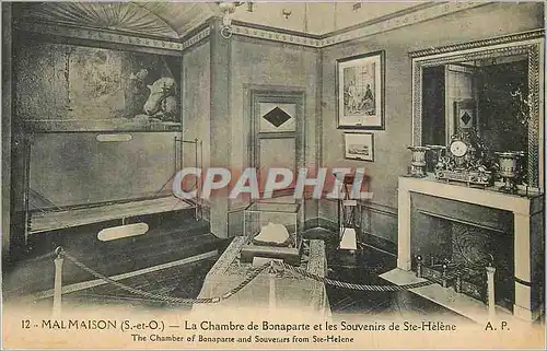 Ansichtskarte AK Malmaison (S et O) la Chambre de Bonaparte