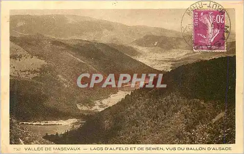 Cartes postales Vallee de Masevaux Lacs d'Alfeld et de Sewen