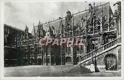 Moderne Karte Rouen (Seine Inf) Palais de Justice