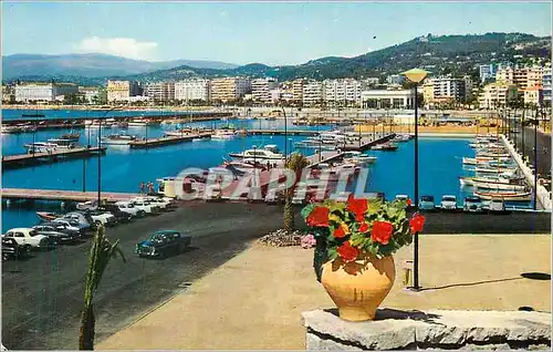 Cartes postales moderne Cannes la Cote d'Azur le Port Canto Bateaux Automobile