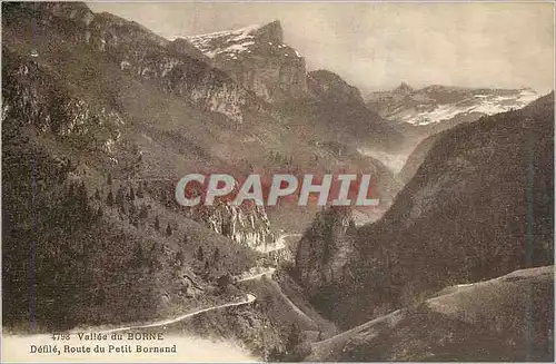 Ansichtskarte AK Vallee du Borne Defile Route du Petit Bornand