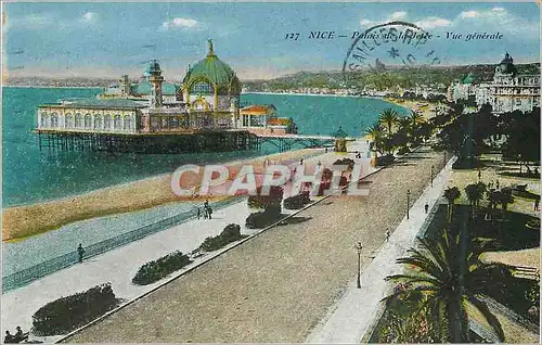 Cartes postales Nice Palais de la Jetee Vue Generale