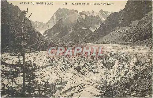 Cartes postales Massif du Mont Blanc Chamonix