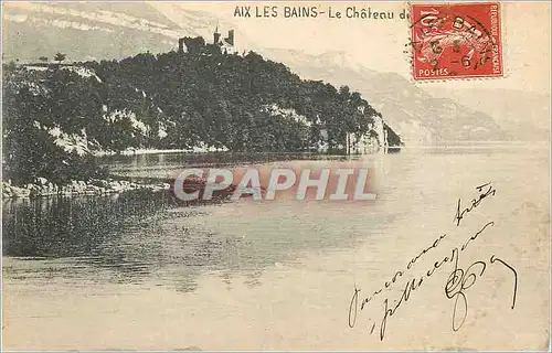 Cartes postales Aix les Bains le Chateau