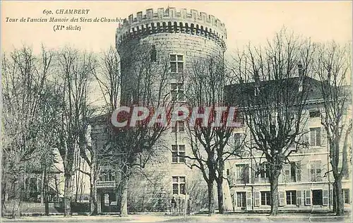 Cartes postales Chambery Tour de l'Ancien Manoir des Sires de Chambery