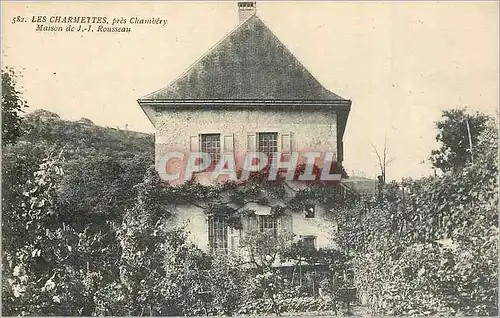 Ansichtskarte AK Les Charmettes pres Chambery Maison de J J Rousseau