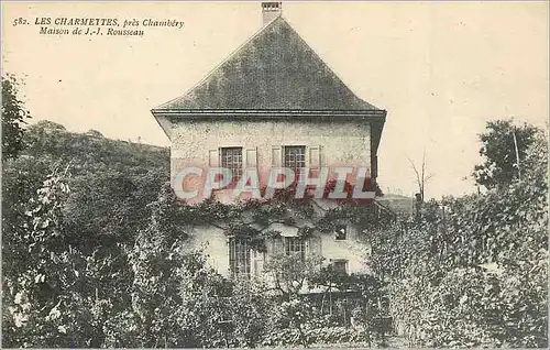 Cartes postales Les Charmettes pres Chambery Maison de J J Rousseau