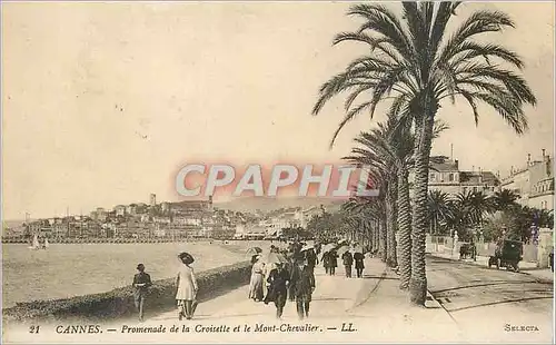 Cartes postales Cannes Promenade de la Croisette