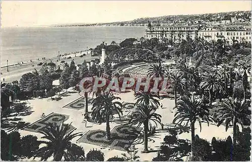 Cartes postales moderne Nice les Jardins Albert 1er