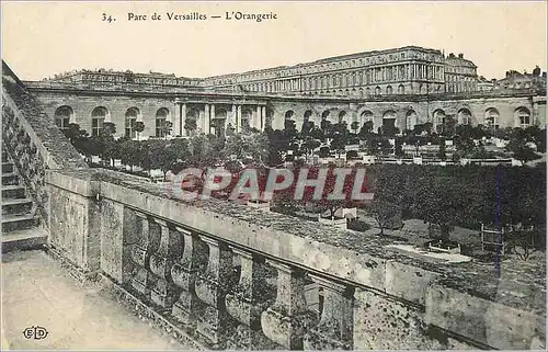 Cartes postales Parc de Versailles L'Orangerie