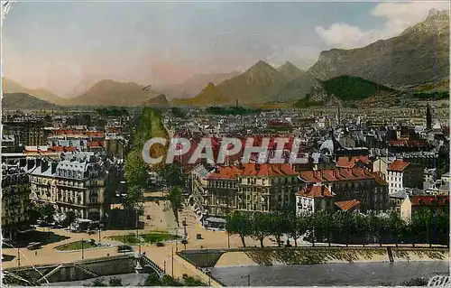 Cartes postales moderne Grenoble Vue Generale