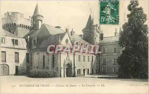 Ansichtskarte AK Environs de Vichy Chateau de Bussel La Chapelle