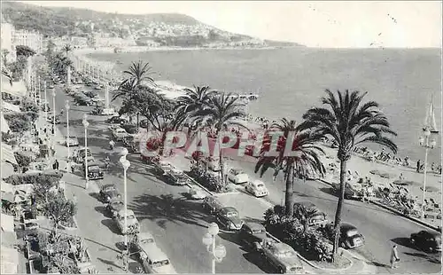 Moderne Karte Nice Le Mont Boron La Promenade des Anglais