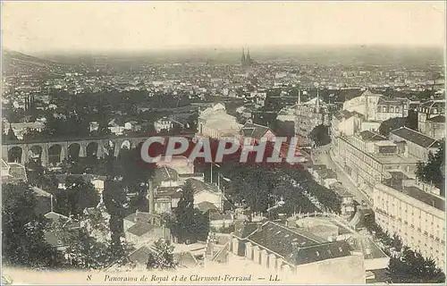 Cartes postales Panorama de Royat et de Clermont Ferrand
