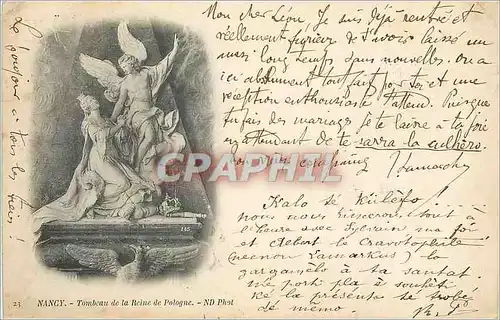 Cartes postales Nancy Tombeau de la Reine de Pologne (carte 1900)