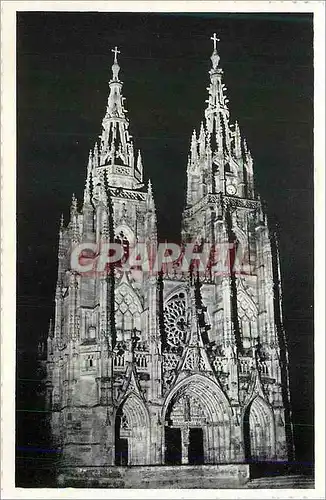 Cartes postales Basilique de N  D de l'Epine Illuminee