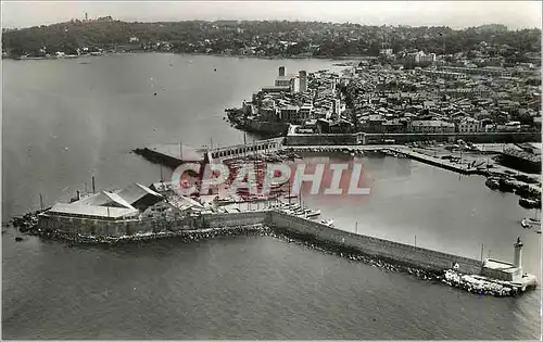 Cartes postales moderne Antibes (A M) Le Port et la Vieille Ville Bateaux