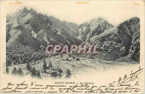 Cartes postales Mont Dore Le Sancy (carte 1900)