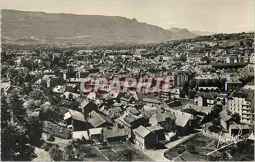 Cartes postales moderne Chambery (Savoie) Vue Generale vers la Dent du Chat et le Lac du Bourget