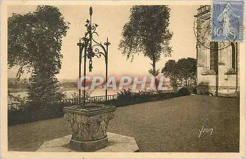 Cartes postales Chateau de Chaumont sur Loire Chateaux de la Loire La Douce France Le Vieux Puits et la Chapelle