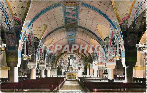 Moderne Karte La Basilique de Lisieux La Crypte Vue Generale