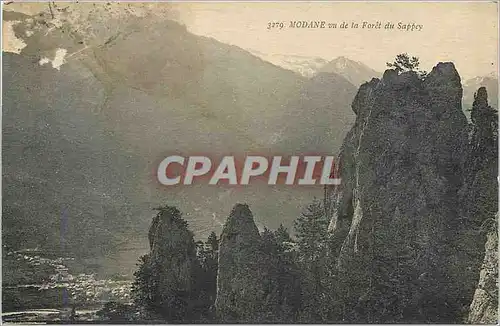 Cartes postales Modane vu de la Foret du Sappey