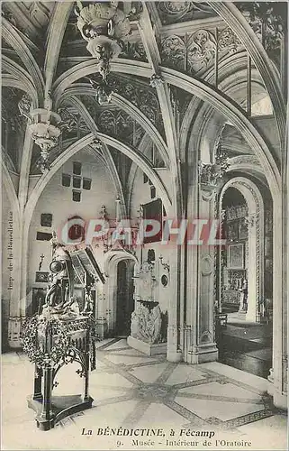 Ansichtskarte AK Benedictine a Fecamp Musee Interieur de l'Oratoire