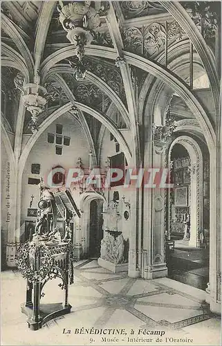 Cartes postales Benedictine a Fecamp Musee Interieur de l'Oratoire