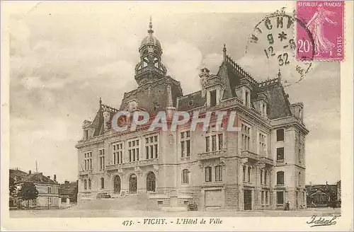 Cartes postales Vichy L'Hotel de Ville