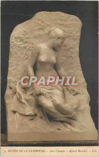 Cartes postales Musee du Luxembourg Aux Champs Alfrede Boucher