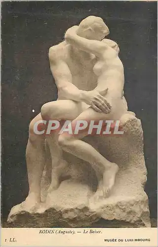 Cartes postales Musee du Luxembourg Rodin (Auguste Le Baiser