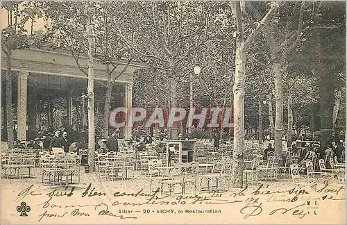 Cartes postales Vichy La Restauration