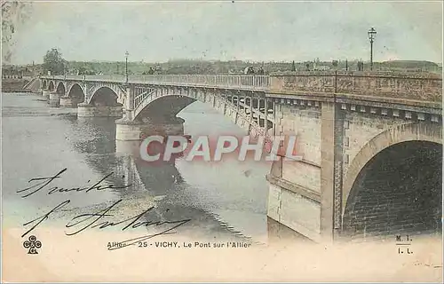 Cartes postales Vichy Le Pont sur l'Allier