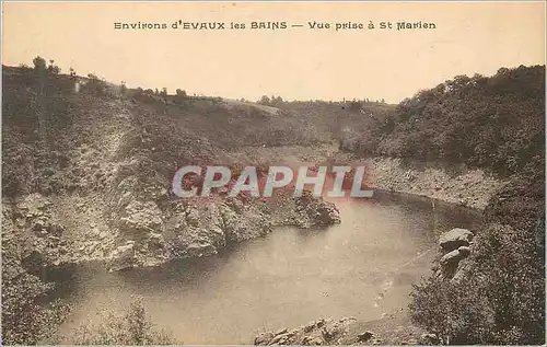 Cartes postales Environs d'Evaux les Bains Vue prise a St Marien