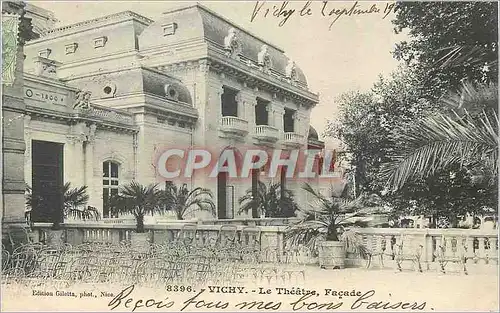 Cartes postales Vichy Le Theatre Facade