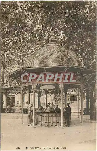 Cartes postales Vichy La Souce du Parc