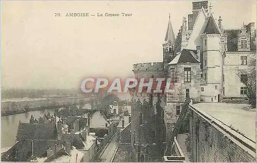 Ansichtskarte AK Amboise La Grosse Tour