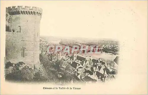 Cartes postales Chinon et la Vallee de la Vienne (carte 1900)