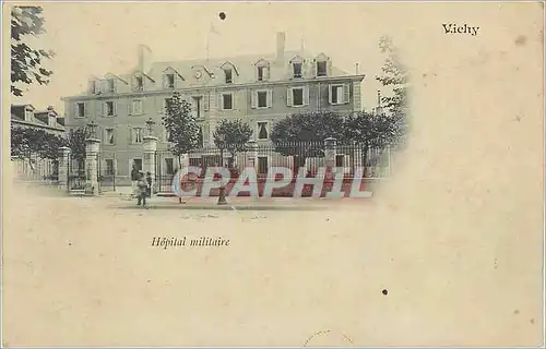 Cartes postales Vichy Hopital Militaire Militaria (carte 1900)