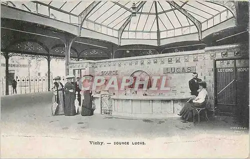 Cartes postales Vichy Source Lucas