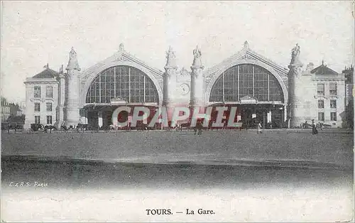 Cartes postales Tours La Gare
