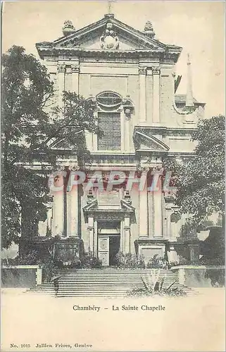 Cartes postales Chambery La Sainte Chapelle