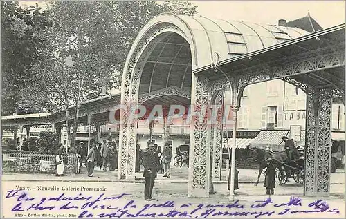 Ansichtskarte AK Vichy Nouvelle Galerie Promenoir (carte 1900)