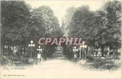 Cartes postales Vichy La Grande Allee